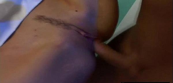 Sexy blond nurse has a good time at work